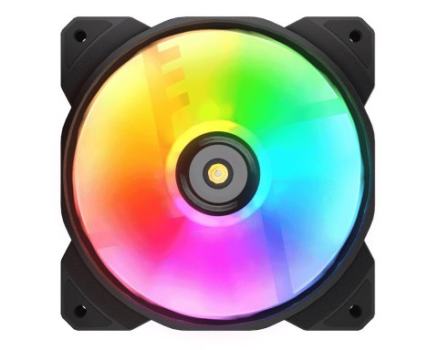 COUGAR CGR-CF-MHP12HB3-RGB Obudowa komputera Chłodnica powietrza 12 cm Czarny, Biały 3 szt.