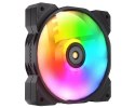 COUGAR CGR-CF-MHP12HB3-RGB Obudowa komputera Chłodnica powietrza 12 cm Czarny, Biały 3 szt.