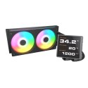 COUGAR CGR-PSDVPRGB-B-240 Procesor Chłodnica cieczy all-in-one 12 cm Czarny