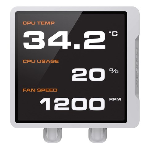 COUGAR CGR-PSDVPRGB-W-240 Procesor Chłodnica cieczy all-in-one 12 cm Biały