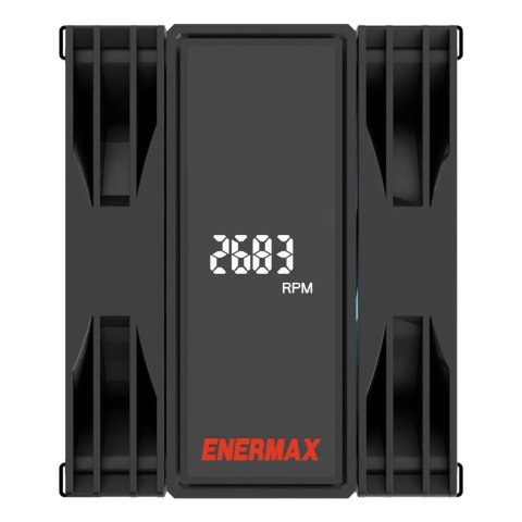 Enermax ETS-T41D-ARGB system chłodzenia komputerów Procesor Chłodnica powietrza 12 cm Czarny