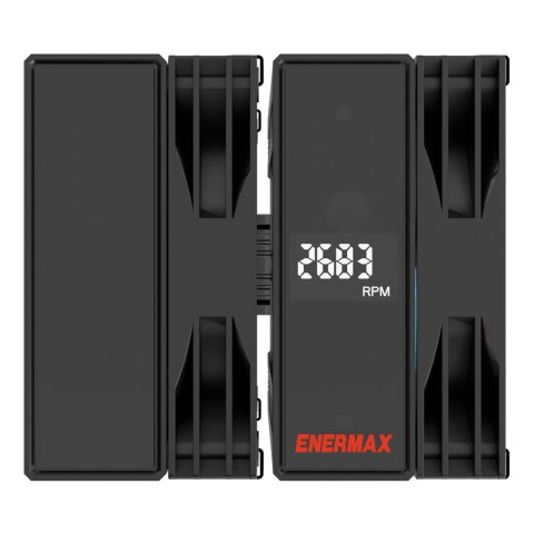 Enermax ETS-TD60D-ARGB system chłodzenia komputerów Procesor Chłodnica powietrza 12 cm Czarny