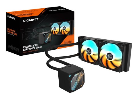 GIGABYTE GAMING 240 Procesor Chłodnica cieczy all-in-one 12 cm Czarny
