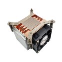 Inter-Tech Q-5 Procesor Radiator 6 cm Czarny, Srebrny 1 szt.