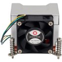 Inter-Tech Q-5 Procesor Radiator 6 cm Czarny, Srebrny 1 szt.