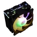LC-Power LC-CC-120-ARGB-PRO system chłodzenia komputerów Procesor Chlodnica/wentylator 12 cm Czarny