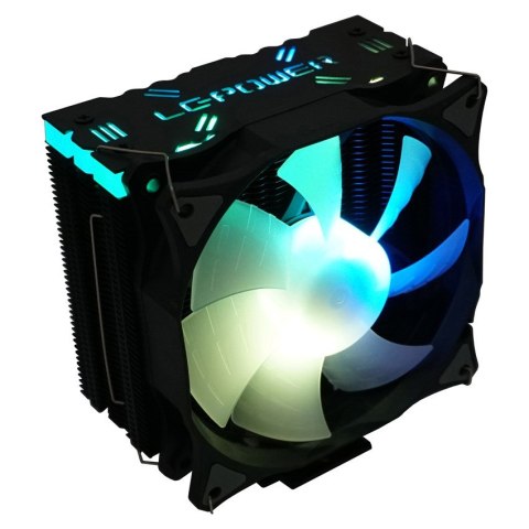 LC-Power LC-CC-120-ARGB-PRO system chłodzenia komputerów Procesor Chlodnica/wentylator 12 cm Czarny