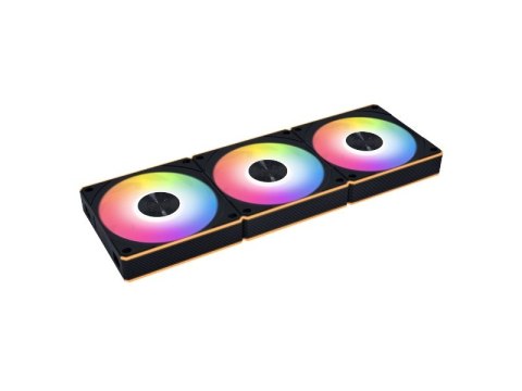 Lian Li 12RCL1W3B system chłodzenia komputerów Obudowa komputera Wentylator 12 cm Czarny