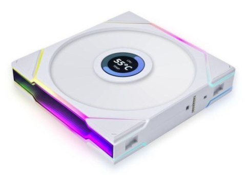 Lian Li Uni Fan TL LCD Obudowa komputera, Procesor Wentylator 14 cm Biały 1 szt.