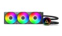 Montech LightFlow ARGB 360 Procesor Chłodnica cieczy all-in-one 12 cm Czarny 1 szt.