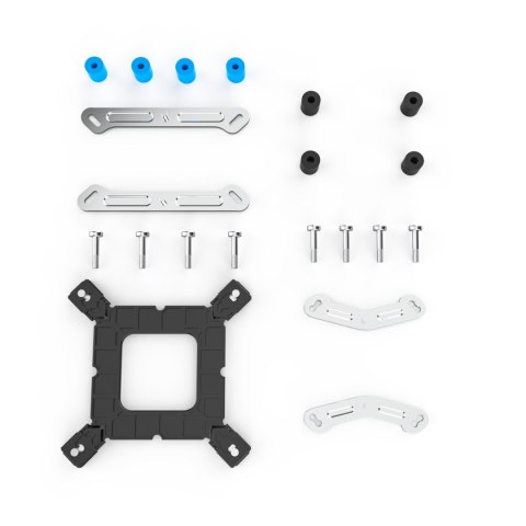 Montech NX600 ARGB Procesor Chłodnica powietrza 12 cm Czarny 1 szt.