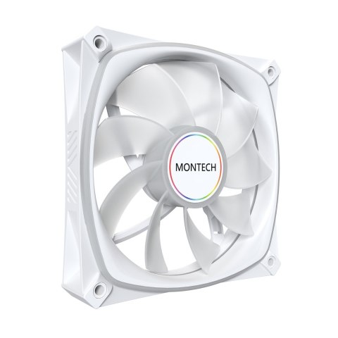Montech RX120 PRO Obudowa komputera Wentylator 12 cm Biały 3 szt.