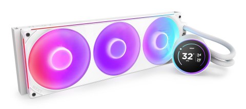 NZXT Kraken Elite 420 RGB Procesor Chłodnica cieczy all-in-one 14 cm Biały 1 szt.