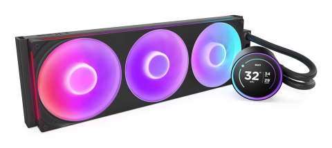 NZXT Kraken Elite 420 RGB Procesor Chłodnica cieczy all-in-one 14 cm Czarny 1 szt.