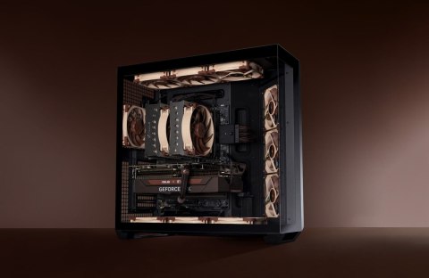 Noctua NF-A12X25 G2 LS-PWM system chłodzenia komputerów Obudowa komputera Wentylator 12 cm Beżowy 1 szt.