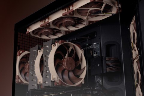 Noctua NF-A12x25 G2 PWM Obudowa komputera Wentylator 12 cm Beżowy 1 szt.