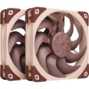 Noctua NF-A12X25 G2 PWM SX2-PP system chłodzenia komputerów Obudowa komputera Wentylator 12 cm Beżowy 2 szt.