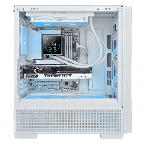 Thermaltake TH240-S V3 ARGB Procesor Chłodnica cieczy all-in-one 12 cm Biały 1 szt.