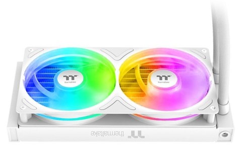 Thermaltake TH240 V3 ARGB Procesor Chłodnica cieczy all-in-one 12 cm Biały 1 szt.