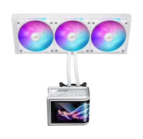 ASUS ROG Ryuo IV SLC 360 ARGB White Edition Procesor Chłodnica cieczy all-in-one 12 cm Biały