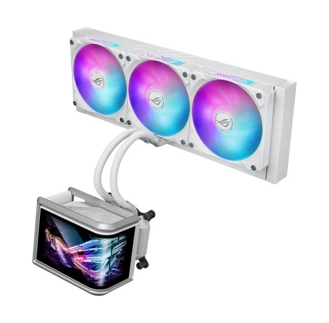 ASUS ROG Ryuo IV SLC 360 ARGB White Edition Procesor Chłodnica cieczy all-in-one 12 cm Biały