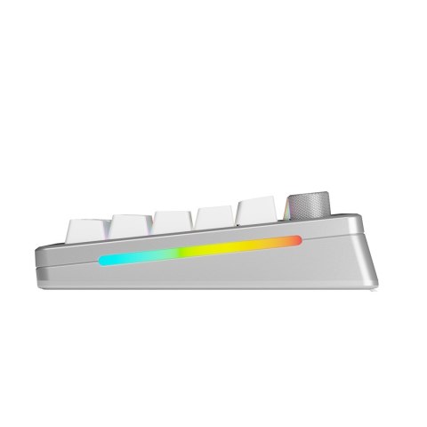Glorious Gaming GMMK 3 PRO 75% Prebuilt klawiatura USB + RF Wireless + Bluetooth QWERTY US English Srebrny