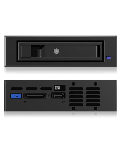 ICY BOX IB-129SSK-B 13,3 cm (5.25") Panel bezela Czarny