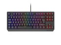 KLAWIATURA DLA GRACZY GENESIS THOR 230 TKL DE RGB MECHANICZNA OUTEMU RED CZARNA HOT SWAP
