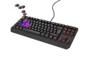 KLAWIATURA DLA GRACZY GENESIS THOR 230 TKL DE RGB MECHANICZNA OUTEMU RED CZARNA HOT SWAP