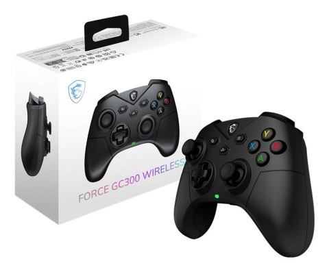 Kontroler MSI Gaming FORCE GC300 WIRELESS Czarny Bezprzewodowy