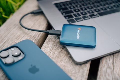 Verbatim SnapBack SSD 1 TB USB Type-C USB 3.2 Gen 2x2 Niebieski