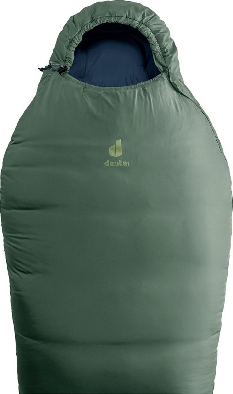 Deuter Orbit SL 0C/32F Dorosły Śpiwór typu mumia Tkanina, Polietylenosulfon (PES), Ripstop Zielony