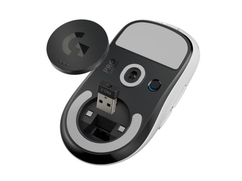 Logitech G 910-005942 myszka Gaming Po prawej stronie RF Wireless 25600 DPI