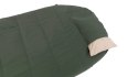 Outwell Caldera Lux Dorosły Śpiwór pół prostokątny Poliester Zielony