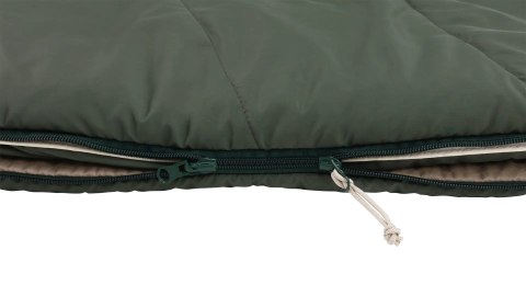 Outwell Caldera Lux Dorosły Śpiwór pół prostokątny Poliester Zielony