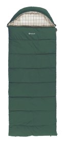 Outwell Camper Prime Dorosły Śpiwór pół prostokątny Bawełna, Poliester Zielony