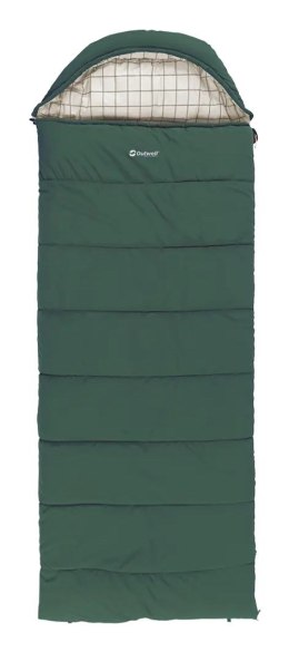 Outwell Camper Prime Dorosły Śpiwór pół prostokątny Bawełna, Poliester Zielony