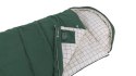 Outwell Camper Prime Dorosły Śpiwór pół prostokątny Bawełna, Poliester Zielony