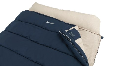 Outwell Contour Lux Double Dorosły Śpiwór prostokątny Poliester Niebieski