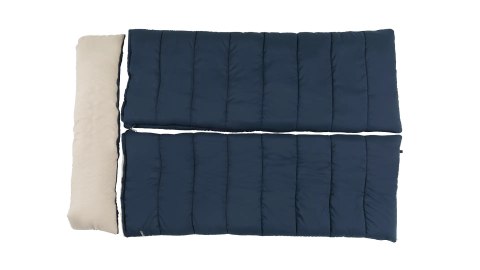 Outwell Contour Lux Double Dorosły Śpiwór prostokątny Poliester Niebieski