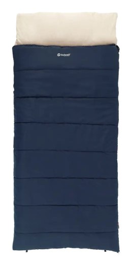 Outwell Contour Lux XL Dorosły Śpiwór prostokątny Poliester Niebieski
