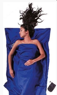 Wkładka do śpiwora Cocoon TravelSheet Silk, ultramarine blue