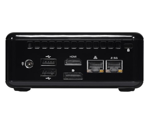 Asrock 4x4 BOX-5600U Wielkość PC 0.6L Czarny 2,3 GHz