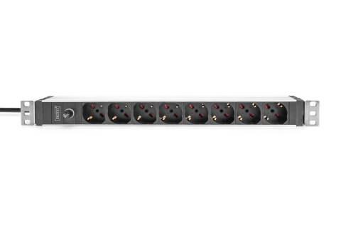 Digitus DN-95410-IT rozdzielacz zasilania PDU 8 x gniazdo sieciowe 1U