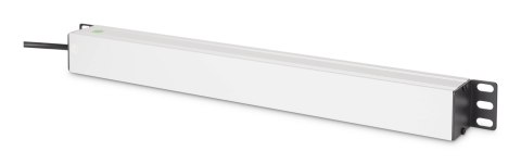 Digitus DN-95437 rozdzielacz zasilania PDU 9 x gniazdo sieciowe 1U Czarny, Srebrny