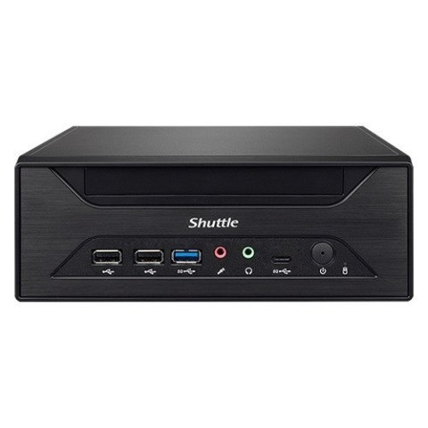 Shuttle Barebone slim XH610 SO-DDR4 black
