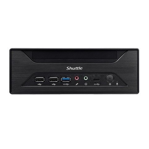 Shuttle Barebone slim XH610 SO-DDR4 black