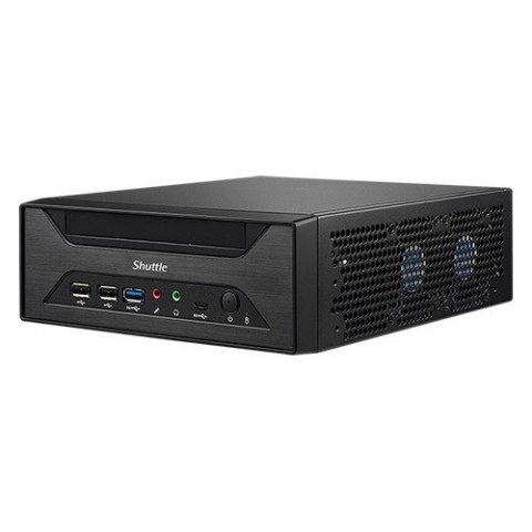 Shuttle Barebone slim XH610 SO-DDR4 black