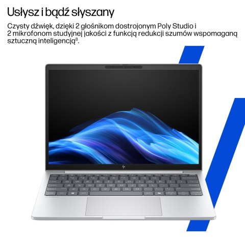 HP EliteBook 8 G1i Ultra 5 225U 16"WUXGA 400nits LBL AG 16GB DDR5 5600 SSD512 Intel Arc Cam 5M+IR+ISP 62Wh W11Pro Aluminium Glac