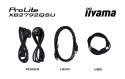 Iiyama ProLite XB2792QSU-B1 monitor komputerowy 68,6 cm (27") 2560 x 1440 px Quad HD LED Czarny